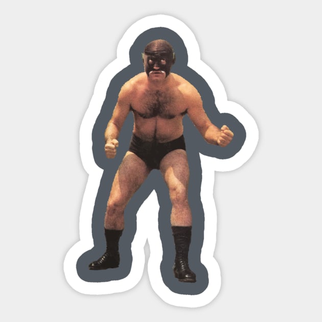 Lucha Libre - La Bestia Sticker by Megatrip